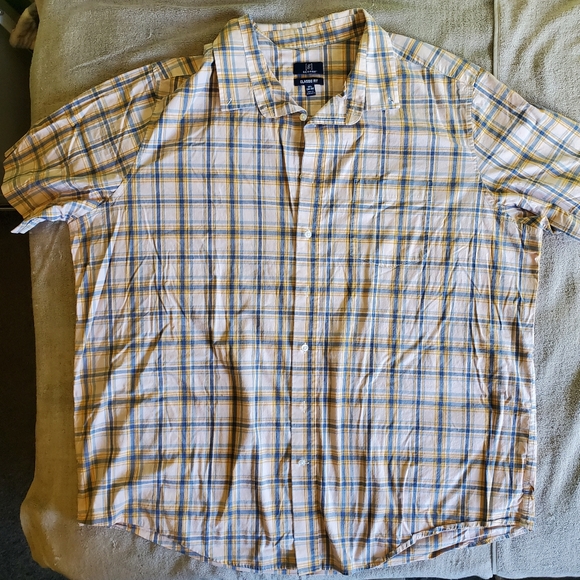 George Plaid Button Down Shirt - Picture 1 of 7